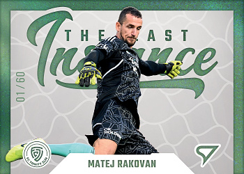 Matej Rakovan Zlin SportZoo FORTUNA:LIGA 2022/23 2. serie The Last Instance /60 #LI-20